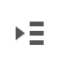 Indent In icon