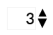 Number question with spinner input format