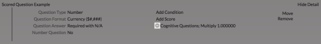 Remove score