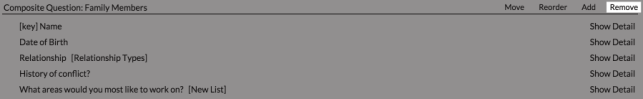 Remove composite question