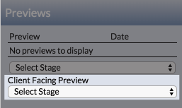 Add a Preview for a Client-Facing Document with Stages