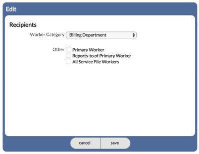 Who Receives the Action window for Action Triggers