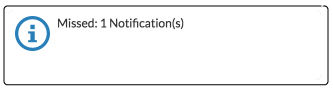 Example Notification message